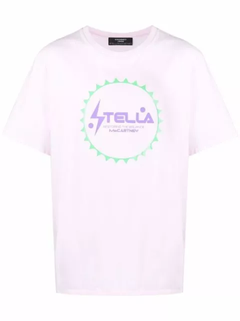 Stella McCartney logo-print T-shirt Men 0116