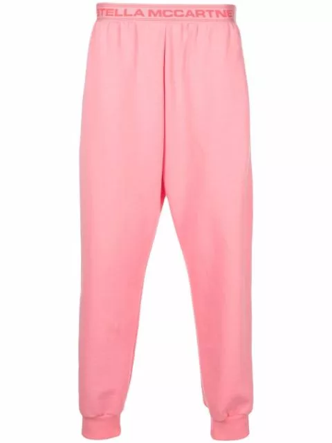 Stella McCartney logo waistband jogging trousers Men 0116